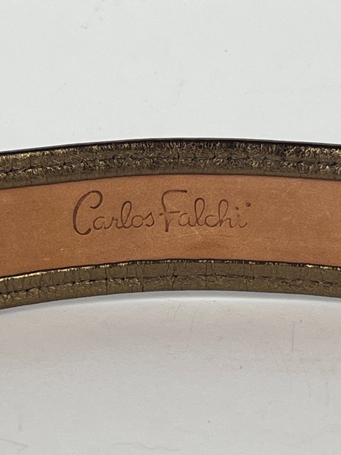 Vintage Carlos Falchi Leather Belt
