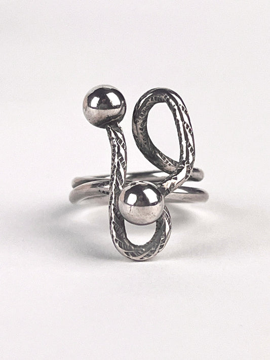 Vintage Modernist Sterling Ring