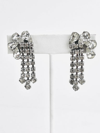Vintage Rhinestone Earrings