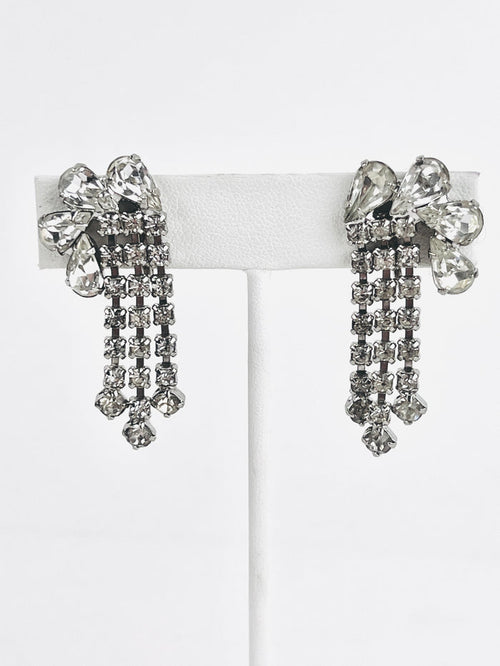 Vintage Rhinestone Earrings