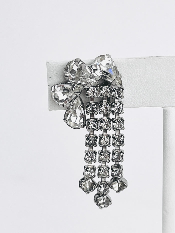 Vintage Rhinestone Earrings