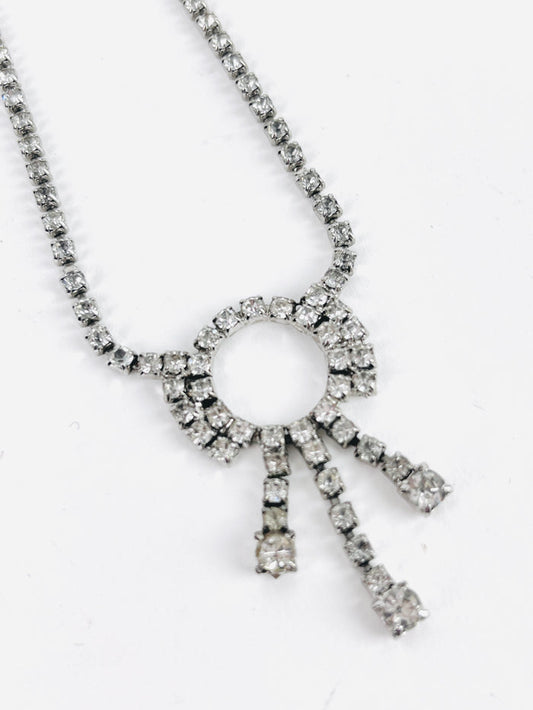 Vintage Rhinestone Necklace