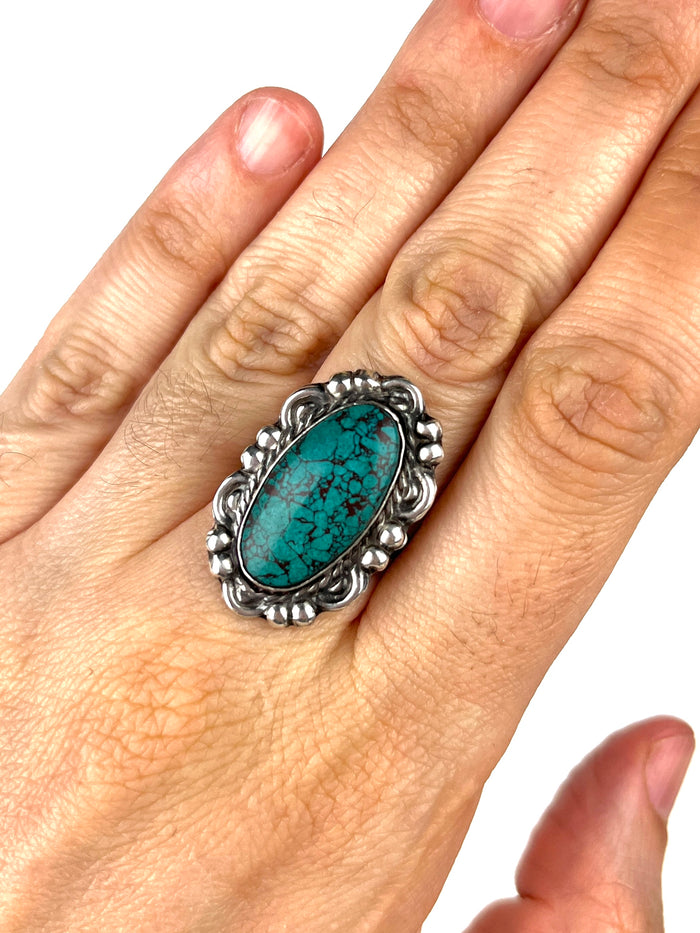Vintage Turquoise Sterling Ring