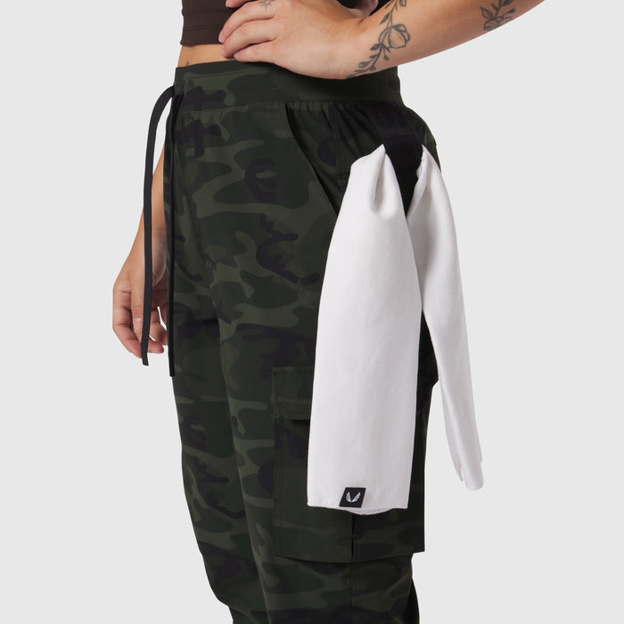 W032. Tetra-Lite® Cargo High Rib Jogger - Dark Camo