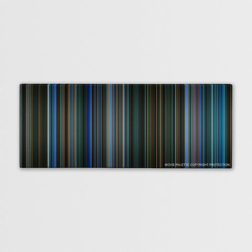 Watchmen color palette canvas print: thousands of thin vertical stripes of color