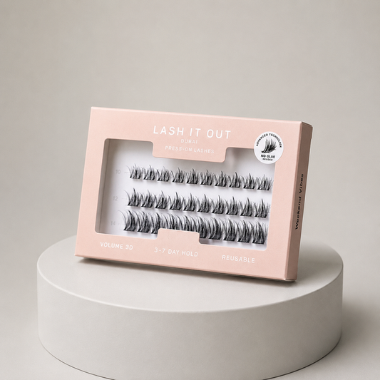 Weekend Vibes Press On Pre-Glued Underlash Extensions