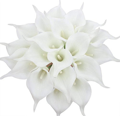 Wholesale Clearance 20pcs Real Touch Calla Lily Bouquets for Stunning Centerpieces