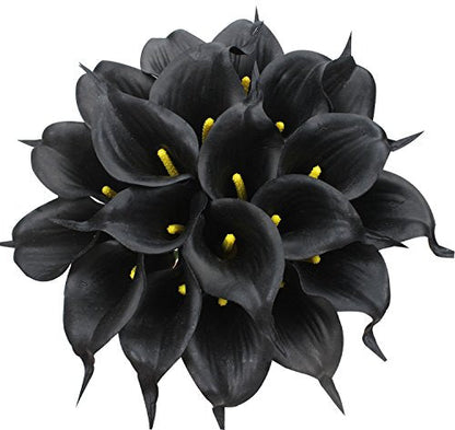 Wholesale Clearance 20pcs Real Touch Calla Lily Bouquets for Stunning Centerpieces