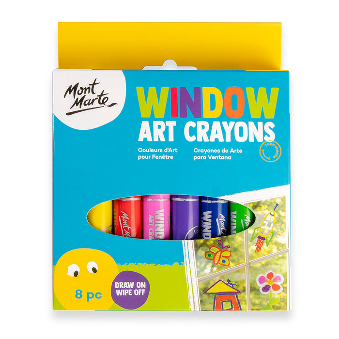 Window Art Crayons 8pc