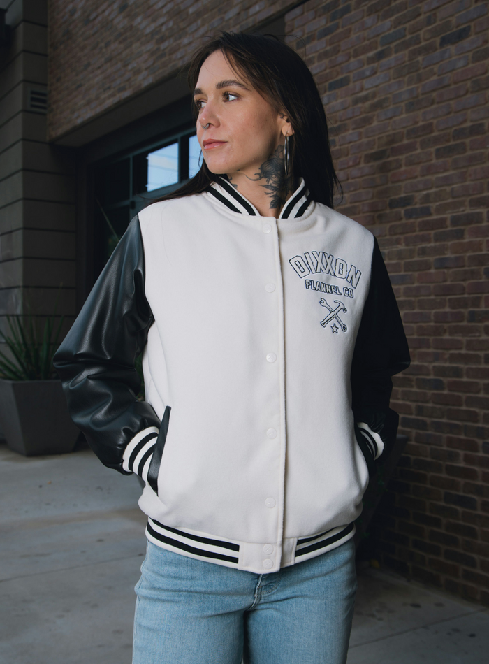 Women's Absolute Defiance Wool Varsity Jacket