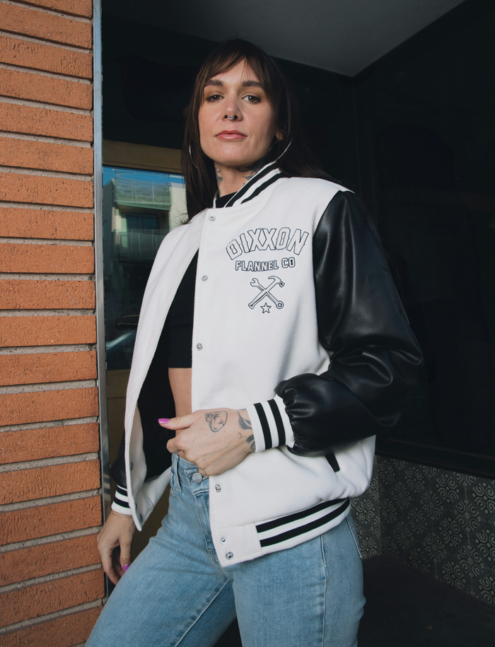 Women's Absolute Defiance Wool Varsity Jacket