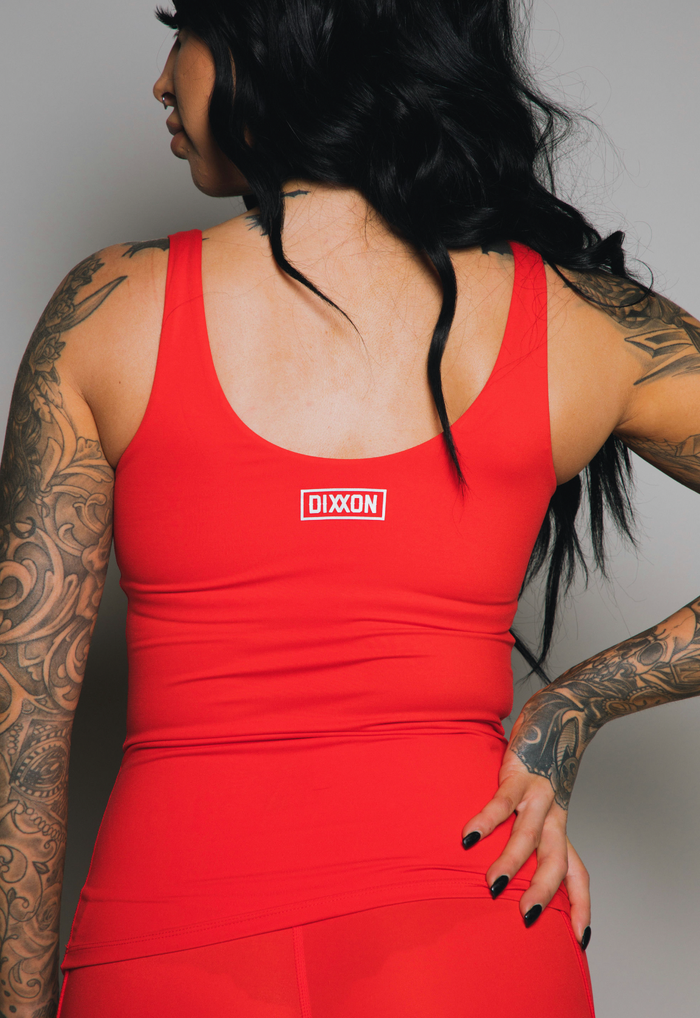 Women's Classic Sports Tank - Red