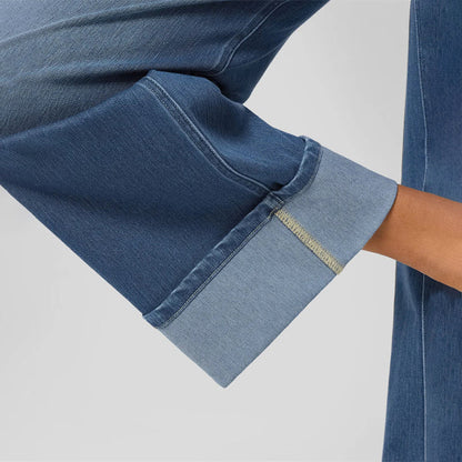 Women's High Waist Straight Leg Jeans — Classic Denim Trousers