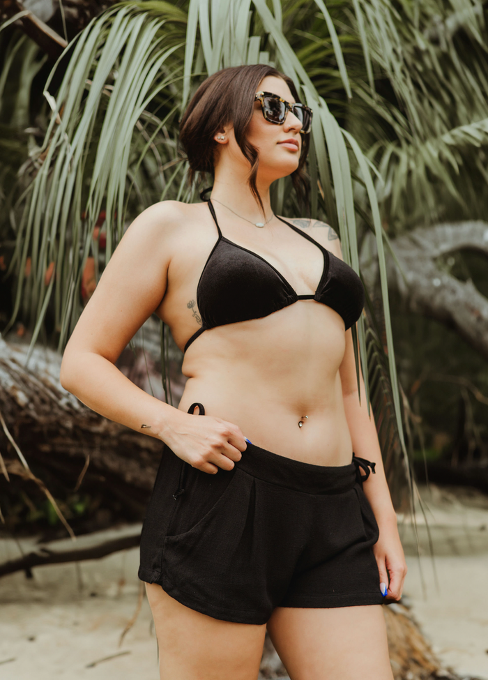 Women's Lounge Shorts - Black