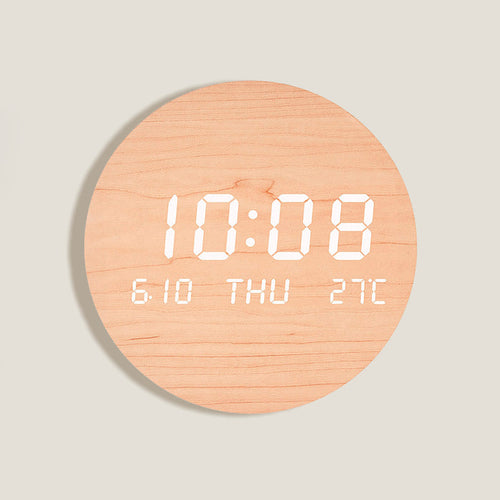 Wood Wall Clock