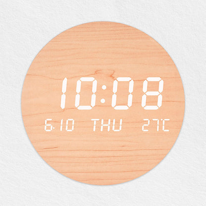 Wood Wall Clock
