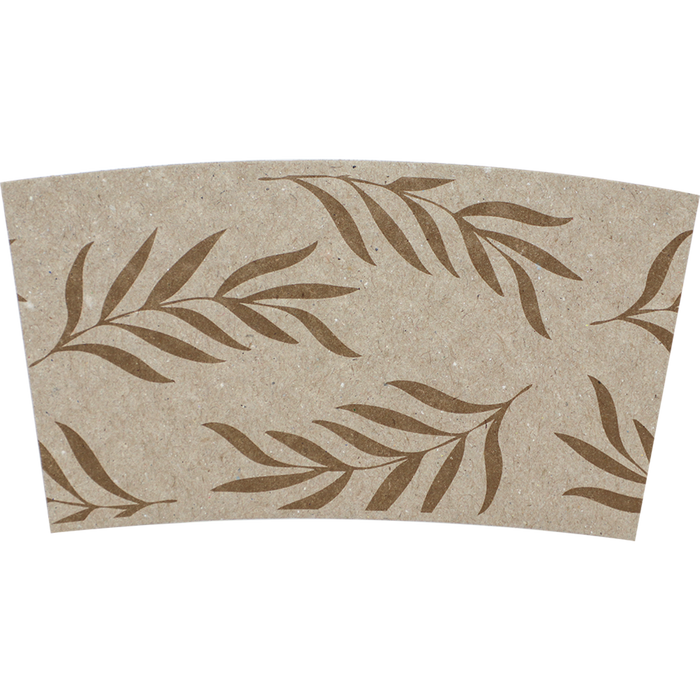 World Centric 10-20 oz Recycled Paper Sleeves   | 89-Series | 1000/cs