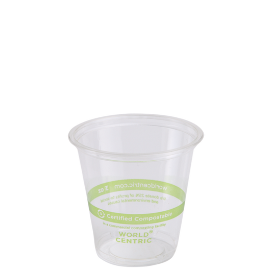 World Centric 3 oz Cold Cup/Portion Cup  | 26-Series | 2500/cs