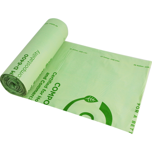 World Centric 36x58" - 55 Gal Kitchen Bag - 1 mil | 100/cs