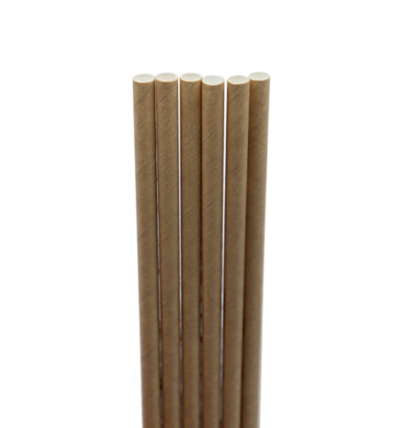 World Centric 6” x .24" FSC® Kraft Paper Straw | 6000/cs