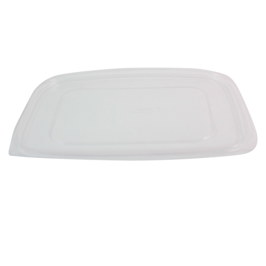 World Centric 603-Series Lid -  PLA - 48-64 oz Rectangular Delis | 400/cs