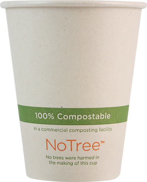 World Centric 8 oz NoTree Paper Hot Cup   | 79-Series | 1000/cs