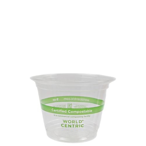 World Centric 9 oz Cold Cup, Squat  | 96-Series | 1000/cs