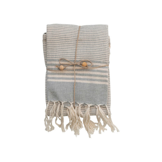 Woven Cotton Tea Towels - Set 3