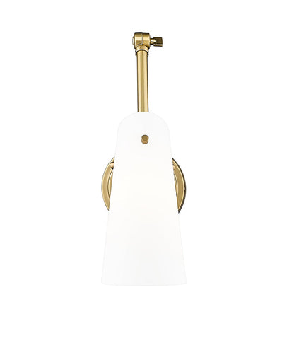 Wall Sconce Z-Lite 350S-MGLD Modern Gold Julia 1 Light Wall Sconce Z-Lite