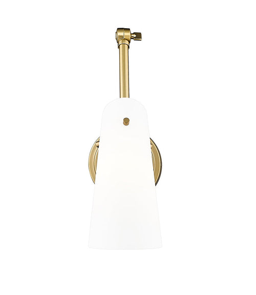 Wall Sconce Z-Lite 350S-MGLD Modern Gold Julia 1 Light Wall Sconce Z-Lite