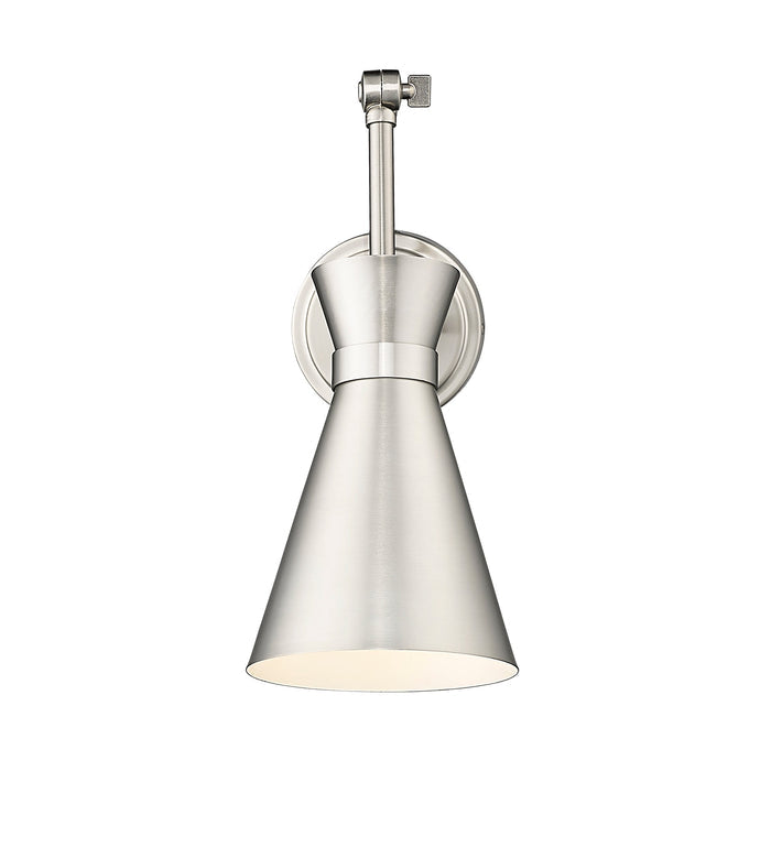Wall Sconce Z-Lite 351S-BN Brushed Nickel Soriano 1 Light Wall Sconce Z-Lite