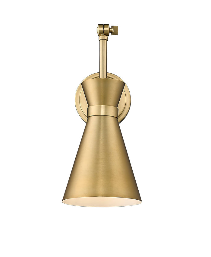 Wall Sconce Z-Lite 351S-MGLD Modern Gold Soriano 1 Light Wall Sconce Z-Lite