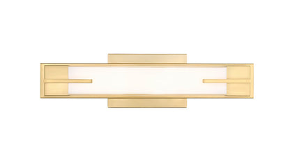 Vanity Z-Lite 4100-18W-MGLD-LED Modern Gold Chase 1 Light Vanity Z-Lite