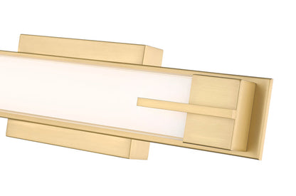 Vanity Z-Lite 4100-18W-MGLD-LED Modern Gold Chase 1 Light Vanity Z-Lite