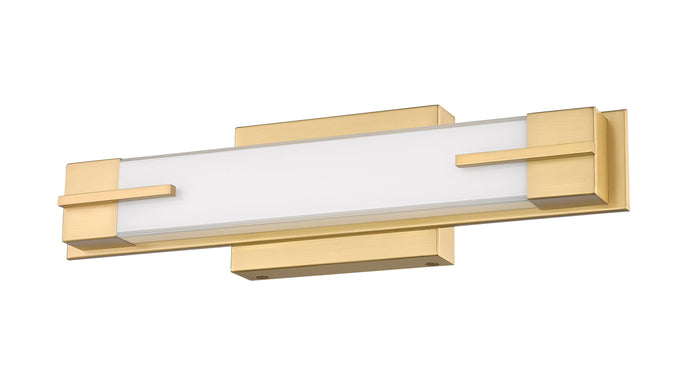 Vanity Z-Lite 4100-18W-MGLD-LED Modern Gold Chase 1 Light Vanity Z-Lite