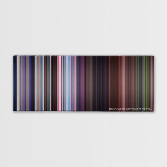 Zoolander color palette canvas print: thousands of thin vertical stripes of color